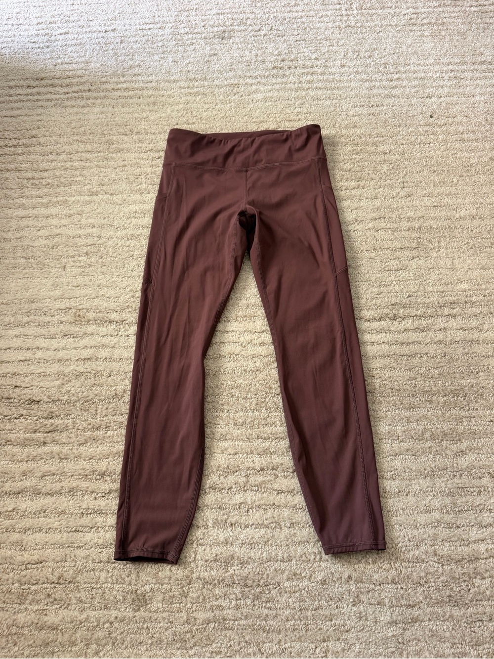 Vuori women brown stride 25” leggings size M